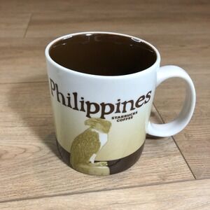 Philippines 2011 Starbucks Global Icon Series Ceramic Coffee Tea Mug 16 oz Cup
